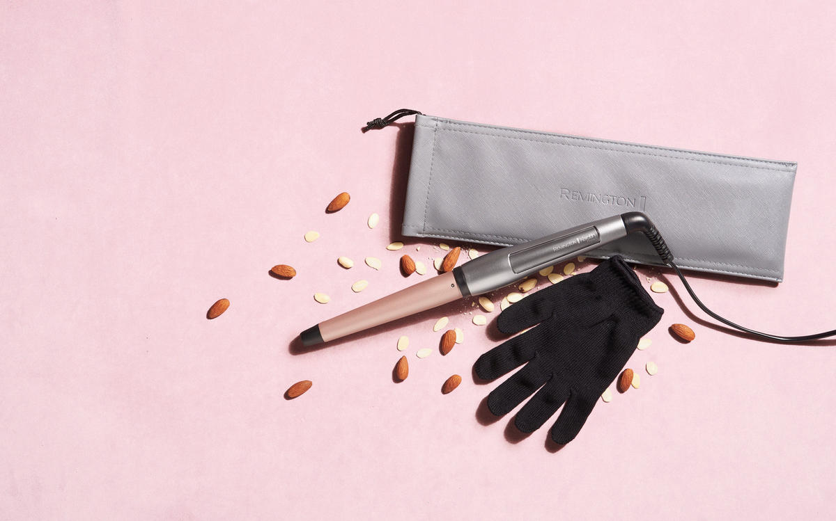 HAARSTYLER  - Roségold/Grau, Basics, Kunststoff (4/4/35,5cm) - Russell Hobbs