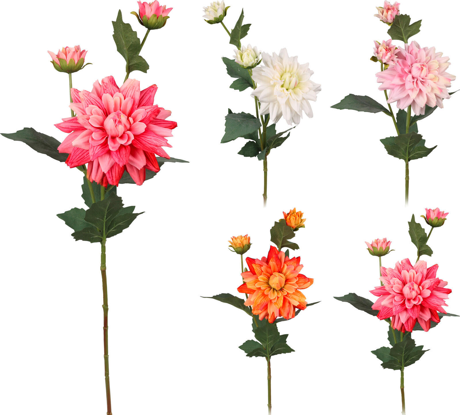 FLOARE ARTIFICIALĂ - Basics, plastic (20/16/65cm)
