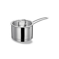 STIELKASSEROLLE SAN REMO 2 L  - Edelstahlfarben, Basics, Metall (16/10/16cm) - KÜCHENPROFI
