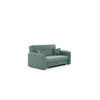 SCHLAFSOFA in Chenille Mintgrün  - Silberfarben/Mintgrün, Design, Kunststoff/Textil (155/105/75cm) - MID.YOU