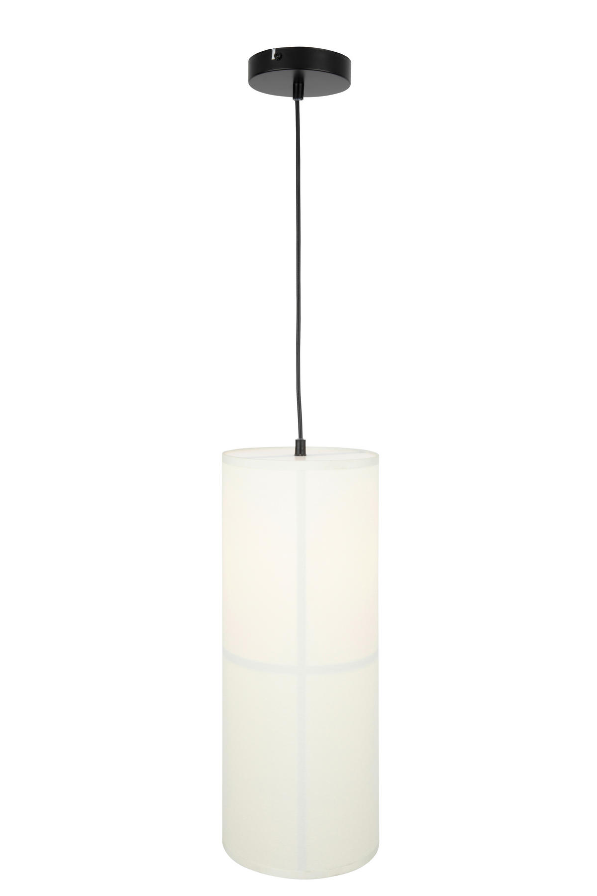 HÄNGELEUCHTE 18/120 cm   - Weiß, Design, Kunststoff/Textil (18/120cm) - Collet's Monde