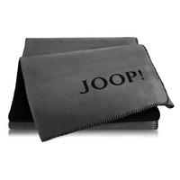 WOHNDECKE UNI-DOUBLEFACE 150/200 cm  - Hellgrau/Schwarz, Basics, Textil (150/200cm) - Joop!
