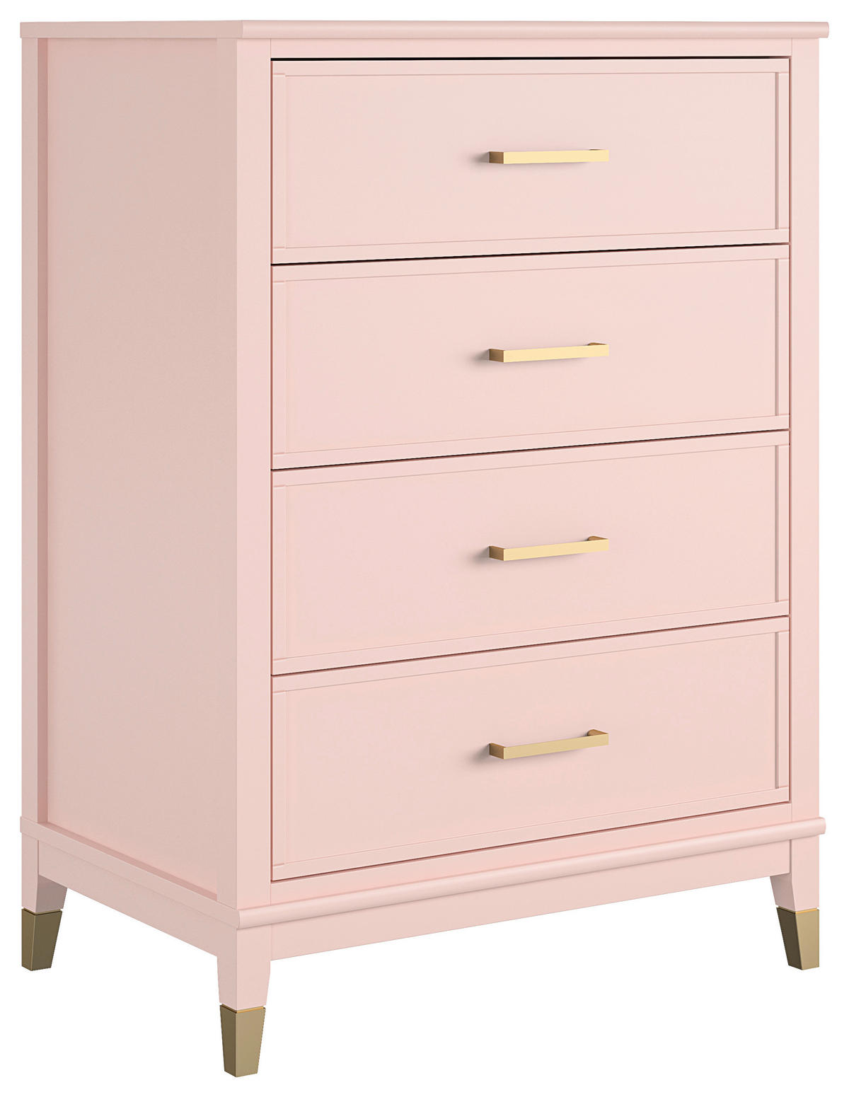 KOMMODE  in 76/106/50 cm  - Bronzefarben/Rosa, Design, Holz/Holzwerkstoff (76/106/50cm) - MID.YOU