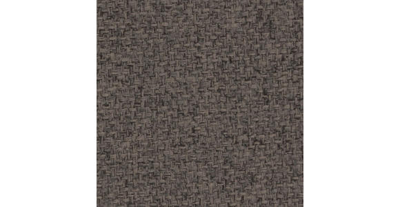 ECKSOFA  in Webstoff Dunkelbraun  - Dunkelbraun/Schwarz, KONVENTIONELL, Kunststoff/Textil (281/189cm) - Carryhome