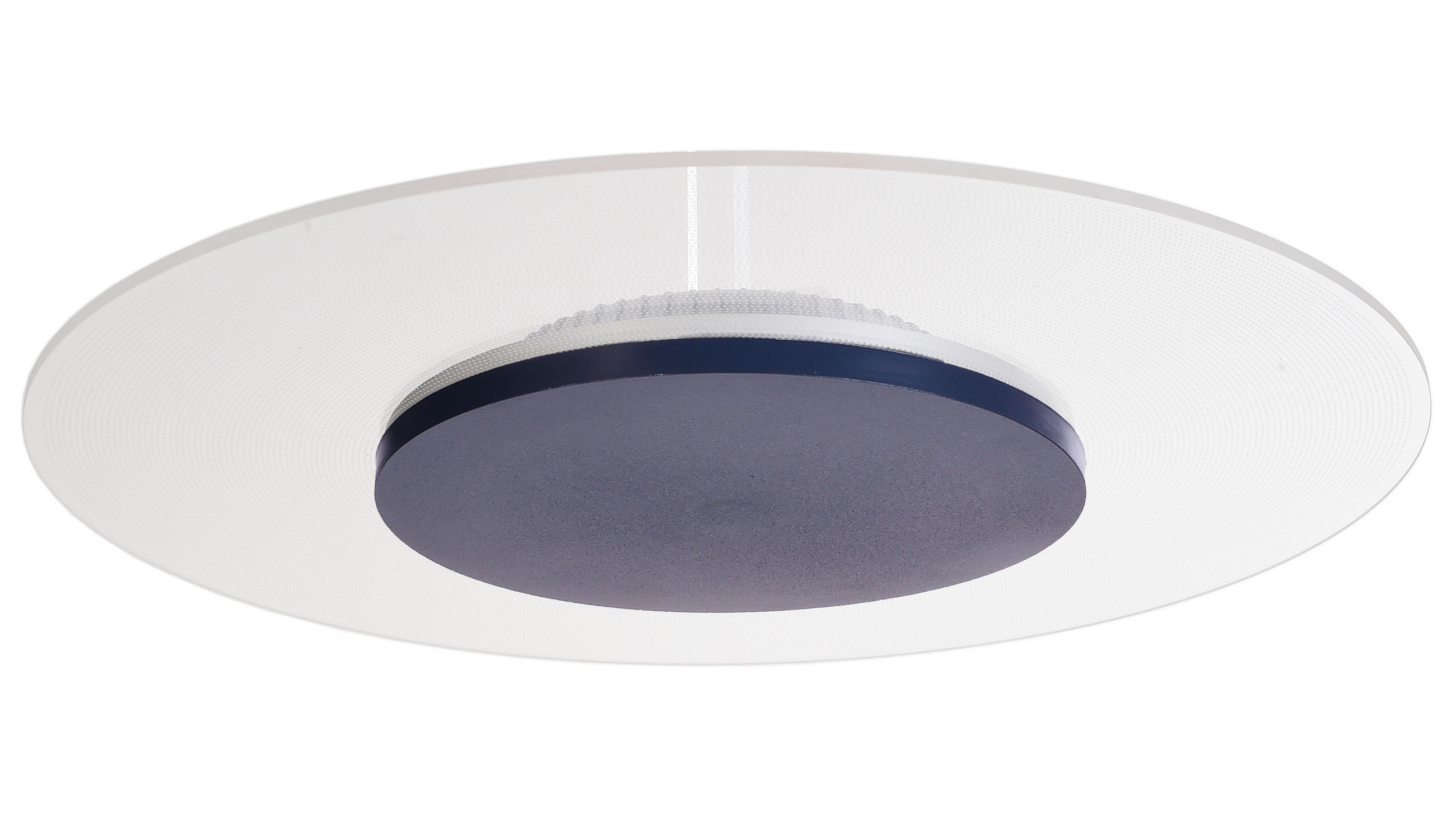 LED-DECKENLEUCHTE Zaniah 42/42/4,5 cm   - Blau, KONVENTIONELL, Kunststoff/Metall (42/42/4,5cm)