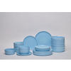 KOMBISERVICE Blau Colori blu 24-teilig 6 Personen  - Blau, Trend, Keramik - Novel