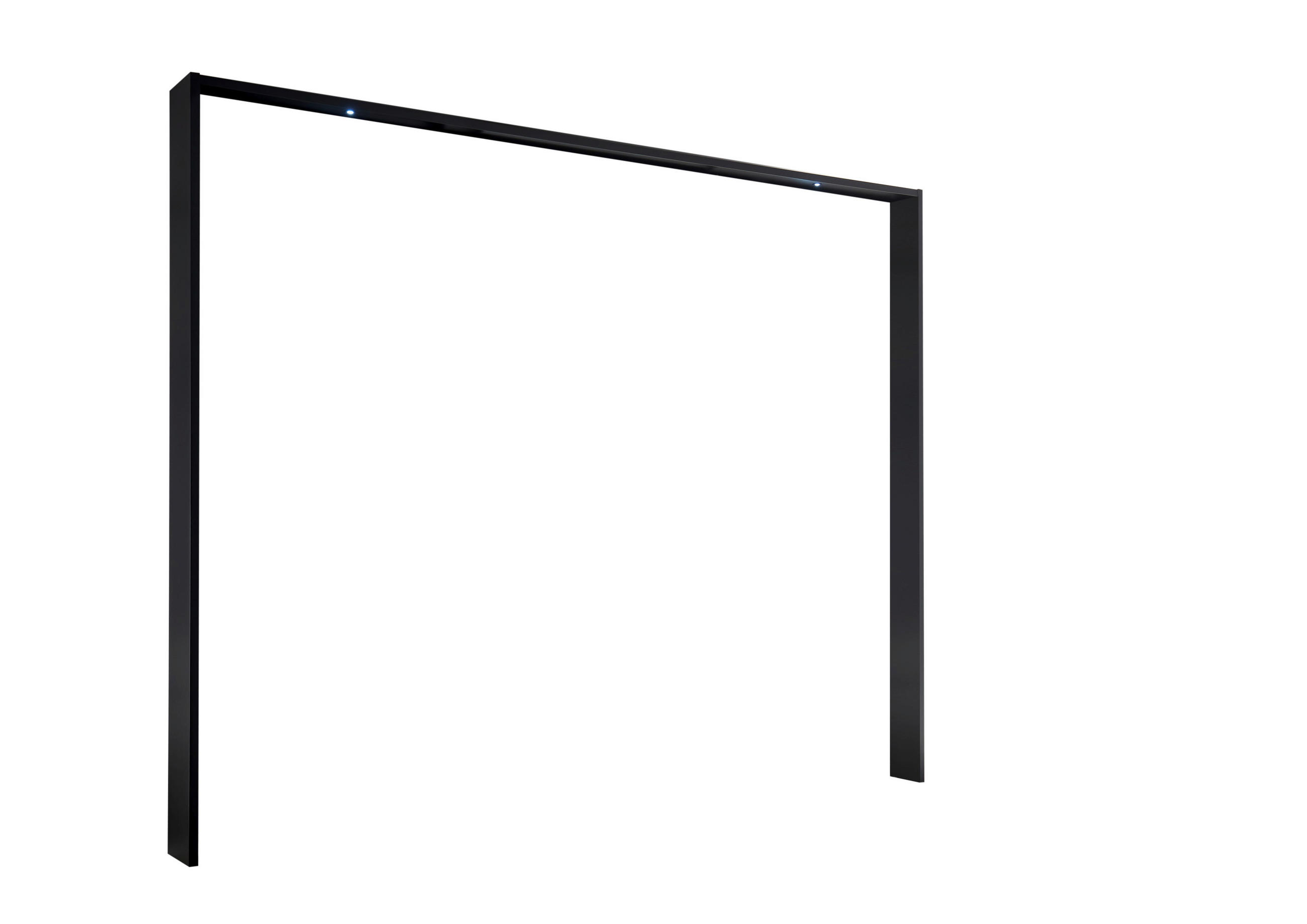 PASSEPARTOUTRAHMEN 280/230/23 cm Anthrazit  - Anthrazit, KONVENTIONELL, Holzwerkstoff (280/230/23cm) - Carryhome