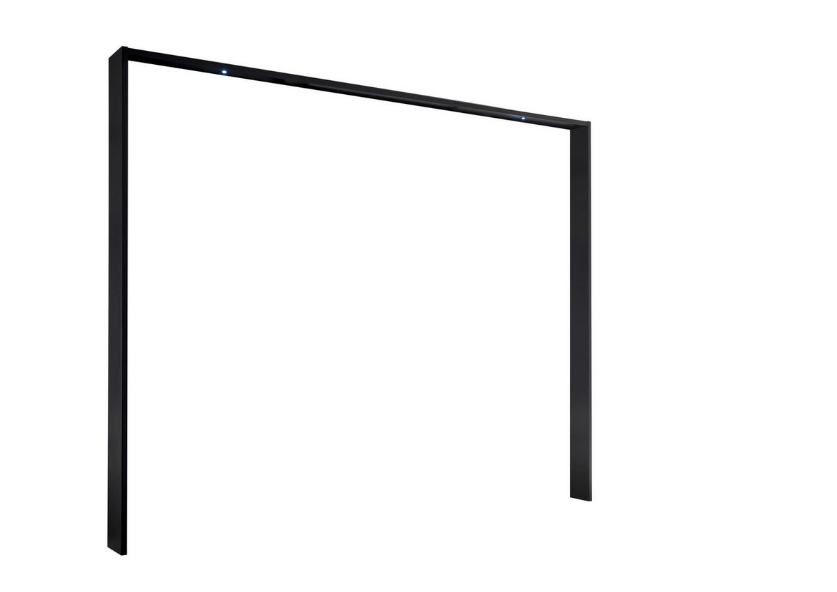 PASSEPARTOUTRAHMEN 280/230/23 cm Anthrazit  - Anthrazit, KONVENTIONELL, Holzwerkstoff (280/230/23cm) - Carryhome