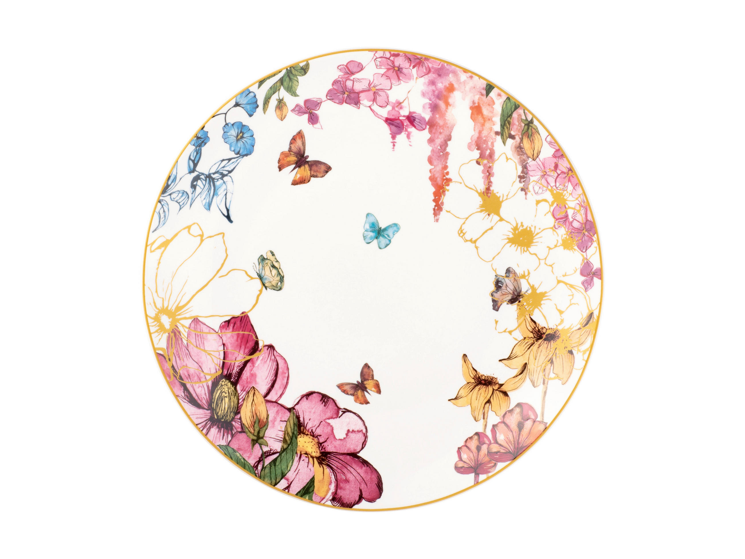 MĚLKÝ TALÍŘ porcelán keramika 27,5 cm - vícebarevná, Romantický / Rustikální, keramika (27,5cm) - Maxwell & Williams