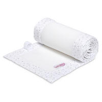 NESTCHEN babybay Nestchen 3D Mesh  - Grauweiß/Weiß, Basics, Naturmaterialien (149/24/2cm) - Tobi