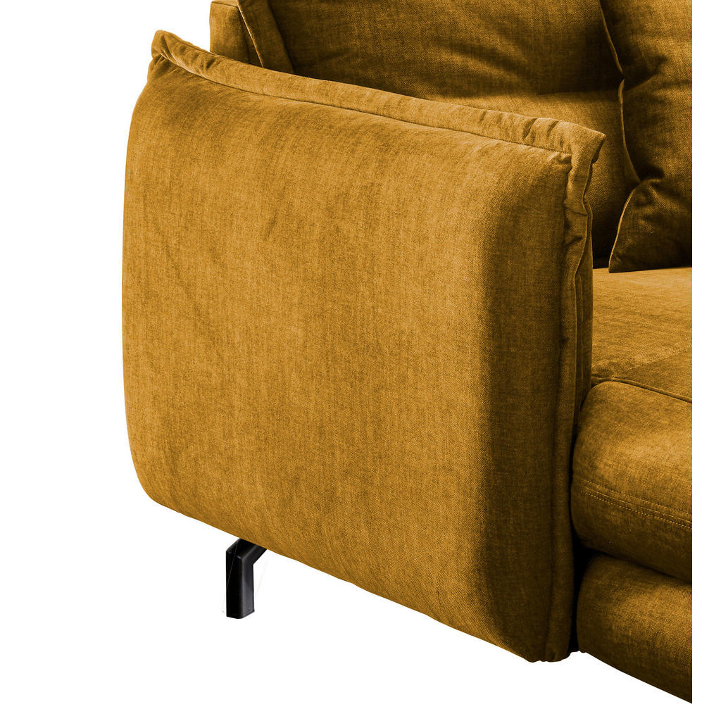 Thumbnail - Livetastic Xxl-Sessel, Gelb, Textil, Füllung: Schaumstoff, 111x101x167 cm, Made in Europe, Wohnzimmer, Sessel, Polsterse...