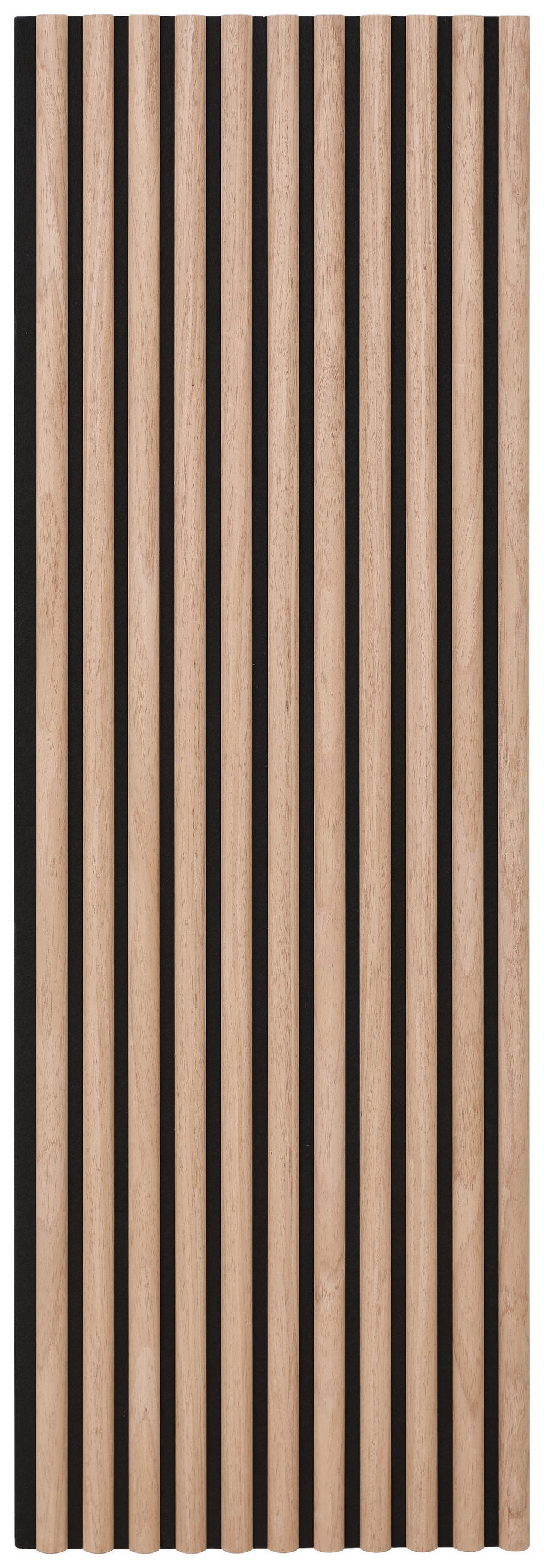 AKUSTIKPANEEL Nachbildung  - Walnussfarben, Design, Holzwerkstoff/Kunststoff (41/120cm) - Livetastic