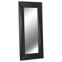 WANDSPIEGEL 90/190/4 cm    in rechteckig  - Schwarz, LIFESTYLE, Glas/Holzwerkstoff (90/190/4cm) - Landscape