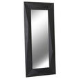 WANDSPIEGEL 90/190/4 cm    in rechteckig  - Schwarz, LIFESTYLE, Glas/Holzwerkstoff (90/190/4cm) - Landscape