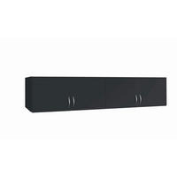 AUFSATZSCHRANK 181/39/54 cm   - Silberfarben/Grau, Design, Holzwerkstoff/Kunststoff (181/39/54cm) - Boxxx