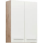 HÄNGESCHRANK 50/70/20 cm  - Chromfarben/Eiche San Remo, Design, Holzwerkstoff (50/70/20cm) - Xora