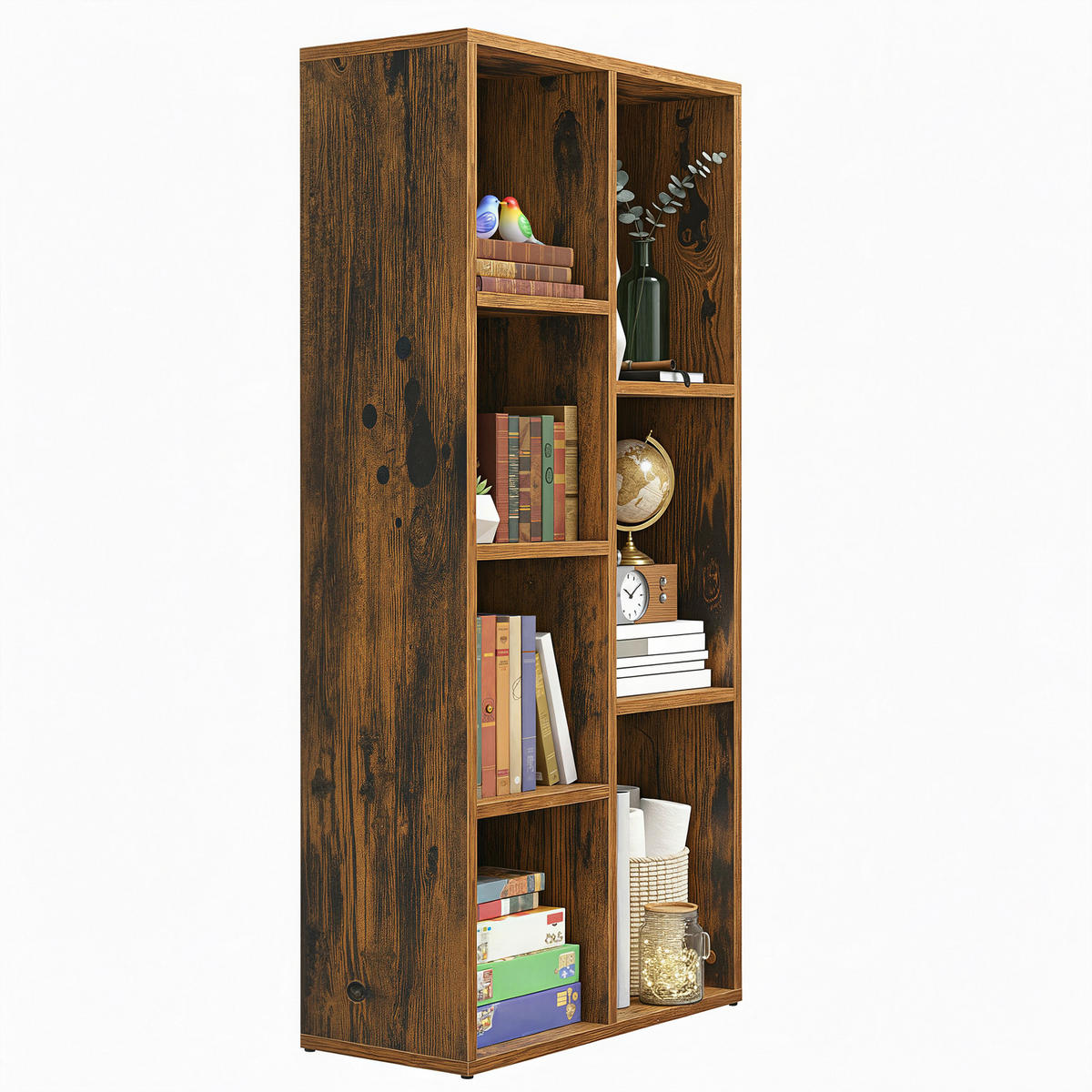 REGAL Dunkelbraun  - Dunkelbraun, Trend, Holzwerkstoff (50/106/24cm) - Boxxx