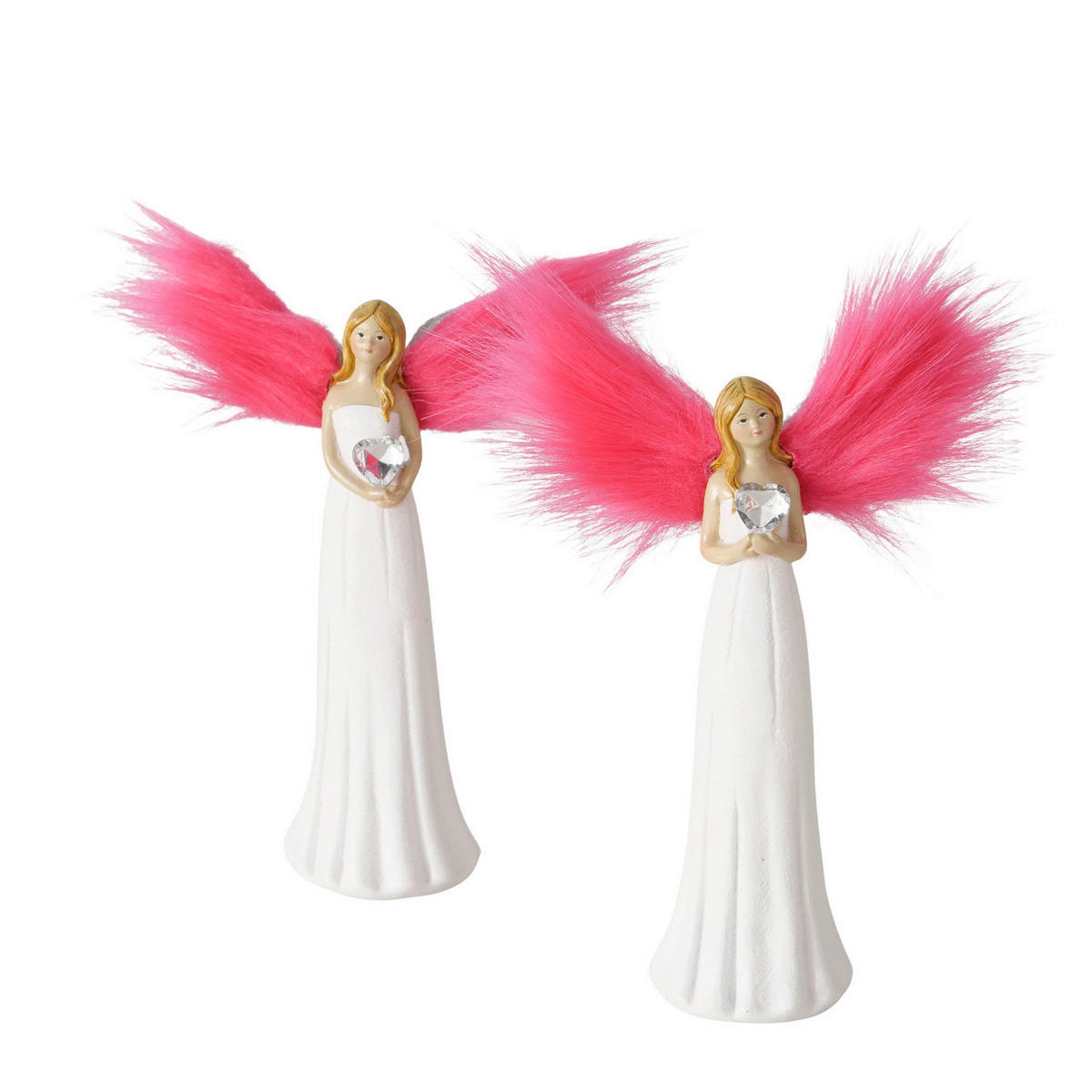 VÁNOČNÍ FIGURKA - Basics, textil/plast (13/5,5/20cm)