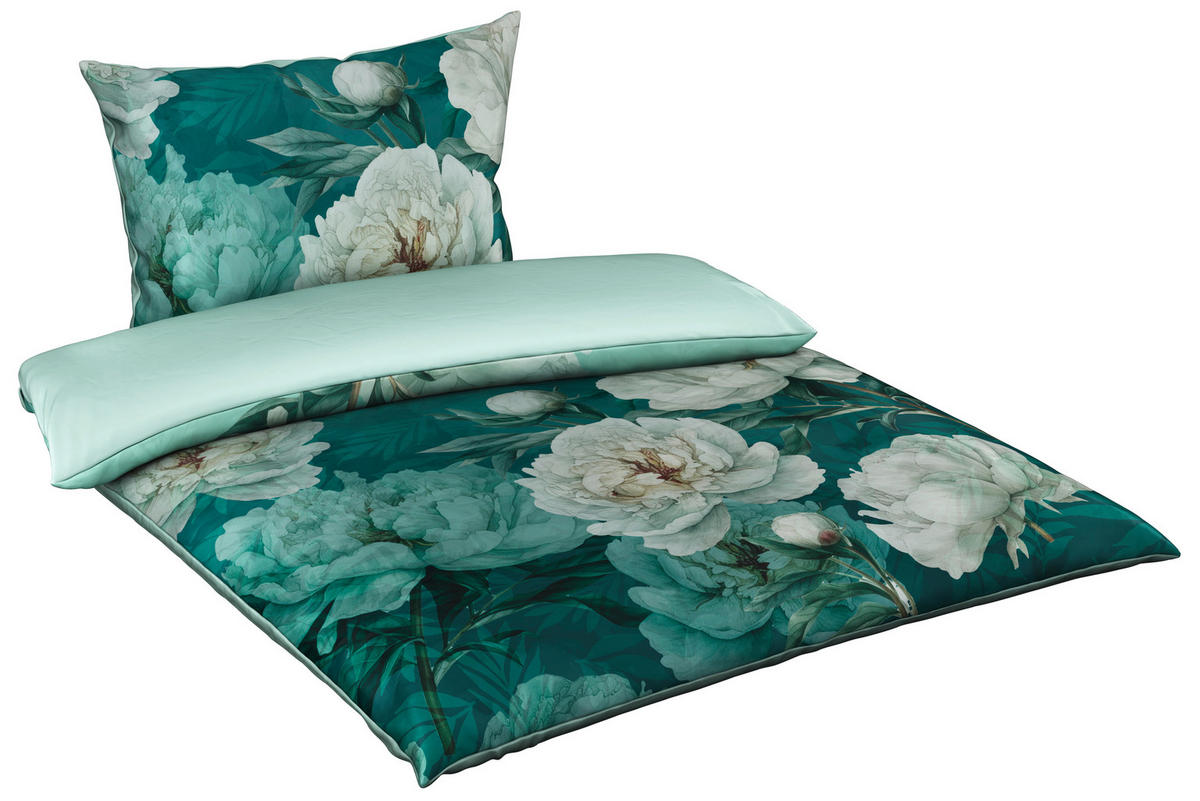 POSTELJINA KATE 140/200 cm saten mintzelena  - mintzelena, Konvencionalno, tekstil (140/200cm) - Esposa