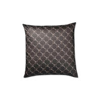 KOPFKISSENBEZUG Cornflower double 80/80 cm  - Schwarz/Braun, Basics, Textil (80/80cm) - Joop!