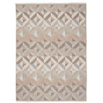 FLACHWEBETEPPICH 120/170 cm Olivia Grau, Beige  - Beige/Grau, LIFESTYLE, Textil (120/170cm) - Novel