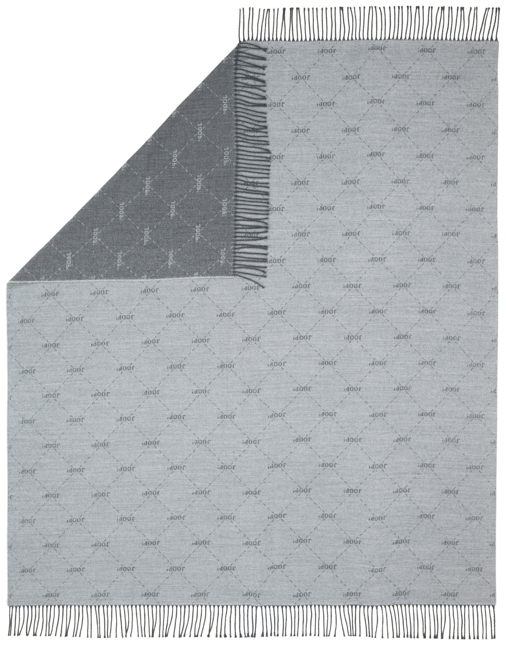 DECKE JOOP! FS 2026 130/170 cm  - Grau, Basics, Textil (130/170cm) - Joop!