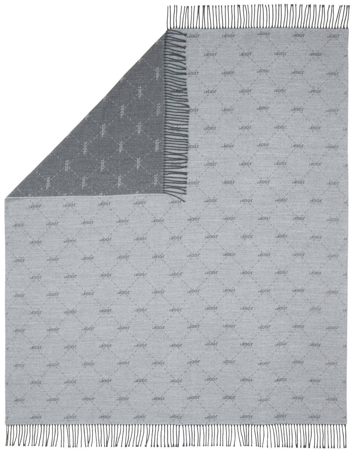 DECKE JOOP! FS 2026 130/170 cm  - Grau, Basics, Textil (130/170cm) - Joop!
