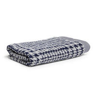 DUSCHTUCH 80/150 cm BROOKLYN  - Blau, Basics, Textil (80/150cm) - Moeve