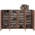 SCHUHSCHRANK 192,7/120/33,8 cm  - Terracotta, Design, Holzwerkstoff/Kunststoff (192,7/120/33,8cm) - Xora