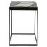 BEISTELLTISCH quadratisch Schwarz - Schwarz, Design, Metall (30/45/30cm) - Carryhome