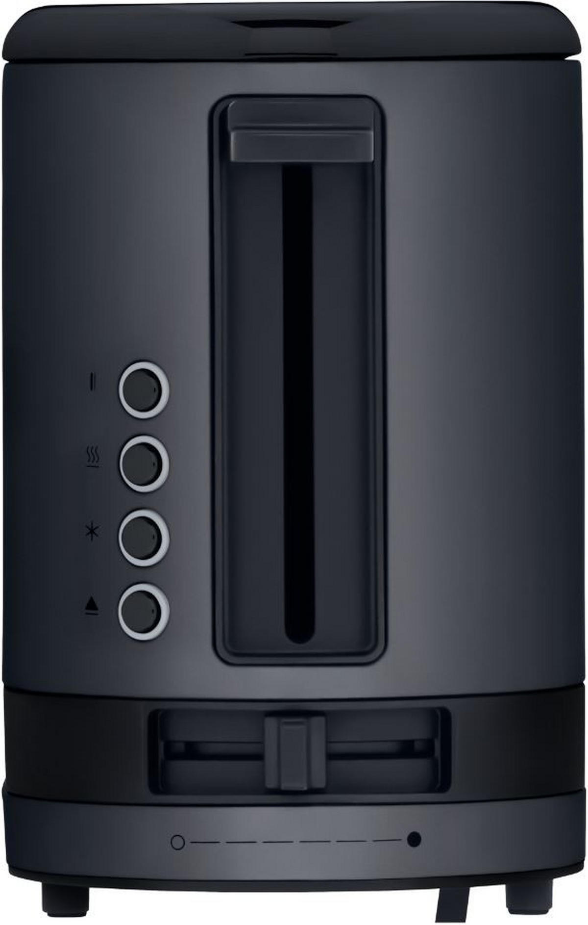 TOASTER Deep Black  - Schwarz, Basics, Metall (23,5/16/42cm) - WMF