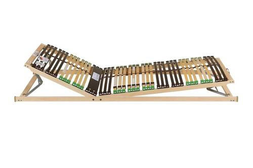 LATTENROST 90/200 cm Kopfteil, Fußteil verstellbar, Birke, Buche  - Naturfarben/Braun, Basics, Holz/Kunststoff (90/200cm) - Bio:Vio