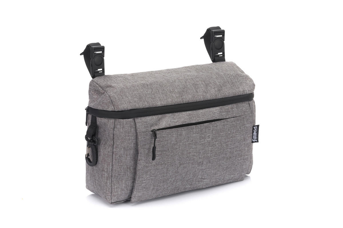 BUGGY-ORGANIZER  - Grau, Basics, Textil (35/29/8cm) - Fillikid