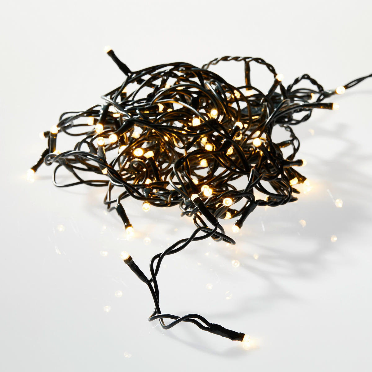 LICHTERKETTE  - Transparent, Basics, Kunststoff/Metall