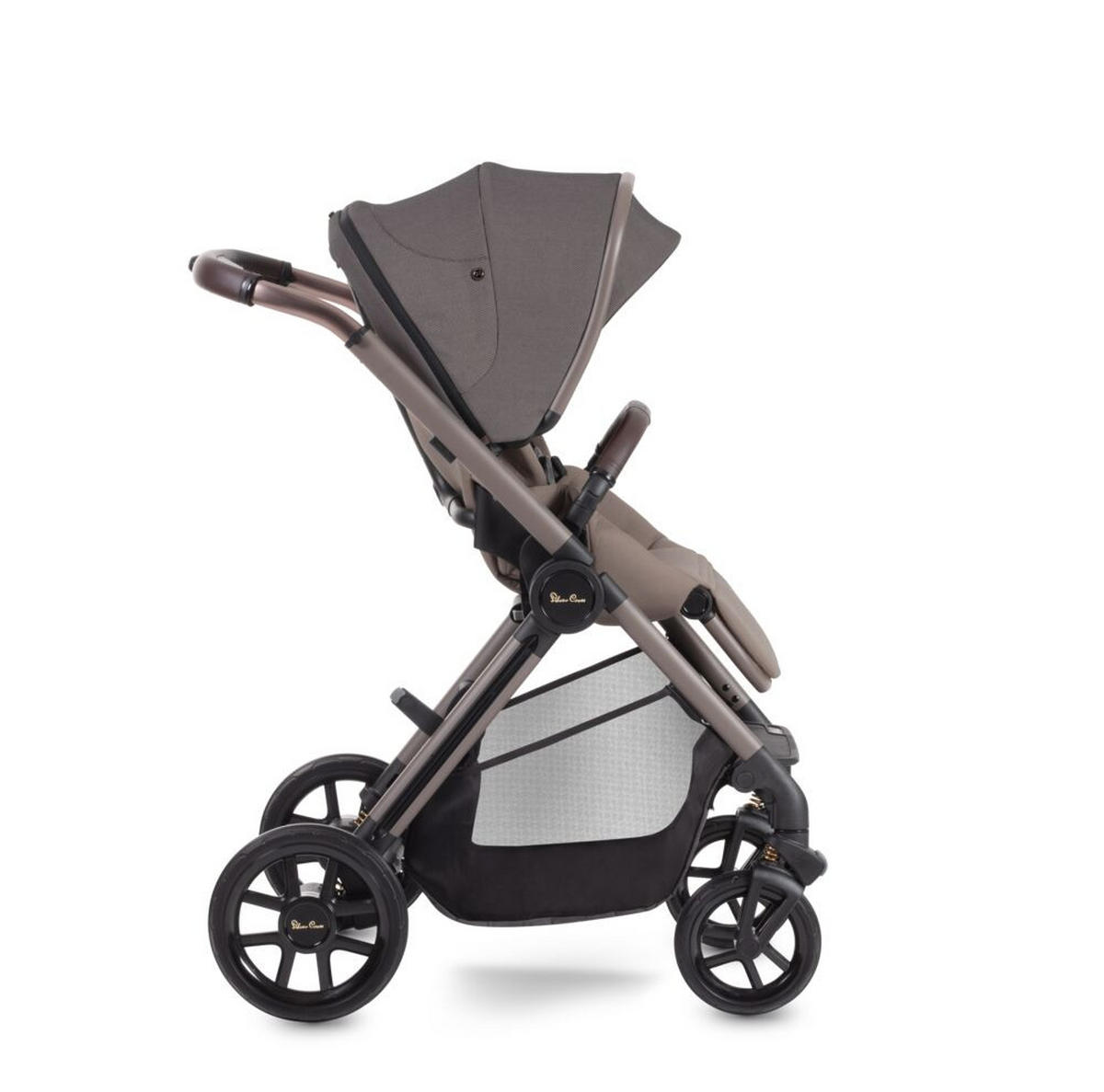 BARNVAGN Reef  - beige/greige, Design, metall/textil (85/98,5-112/61cm) - Silver Cross