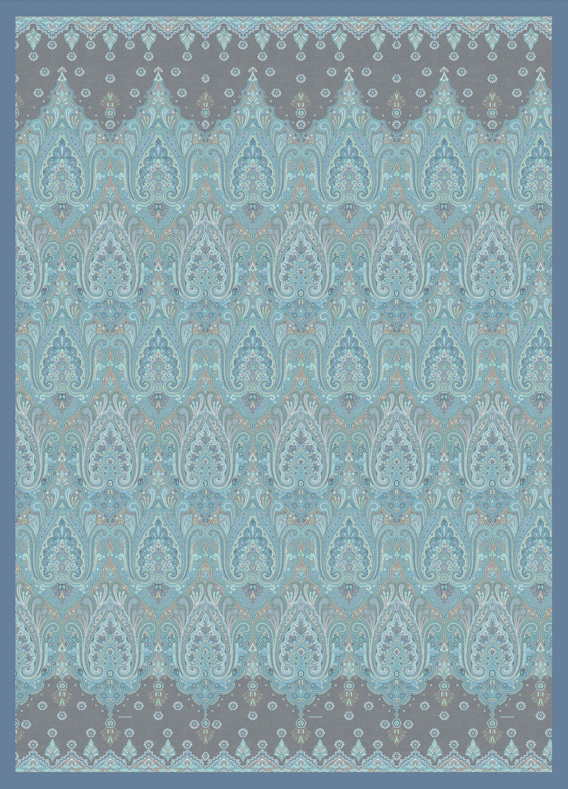 ODEJA 180/250 cm pastelno modra  - pastelno modra, Konvencionalno, tekstil (180/250cm) - Bassetti