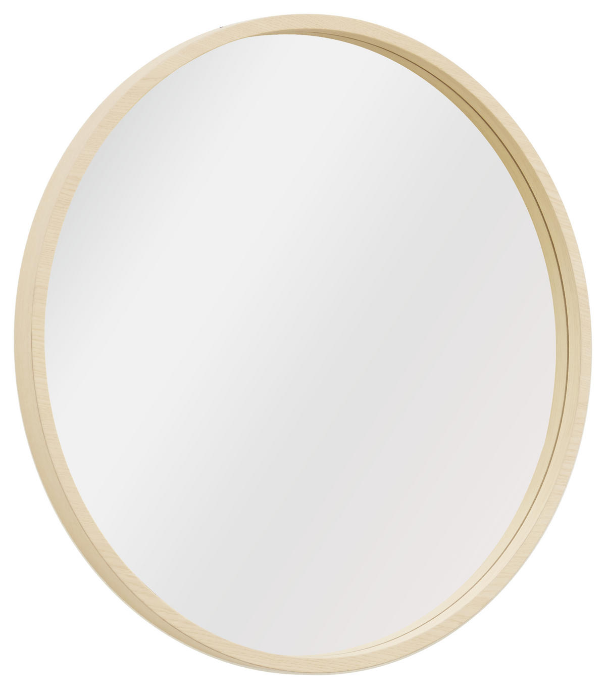OGLEDALO ZIDNO  64,5/64,5/1,5 cm     - boje hrasta, Design, staklo/drvo (64,5/64,5/1,5cm)