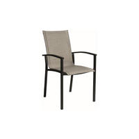 STAPELSESSEL in Metall, Textil Schwarz, Graubraun  - Graubraun/Schwarz, Design, Textil/Metall (56/96/65cm) - Stern