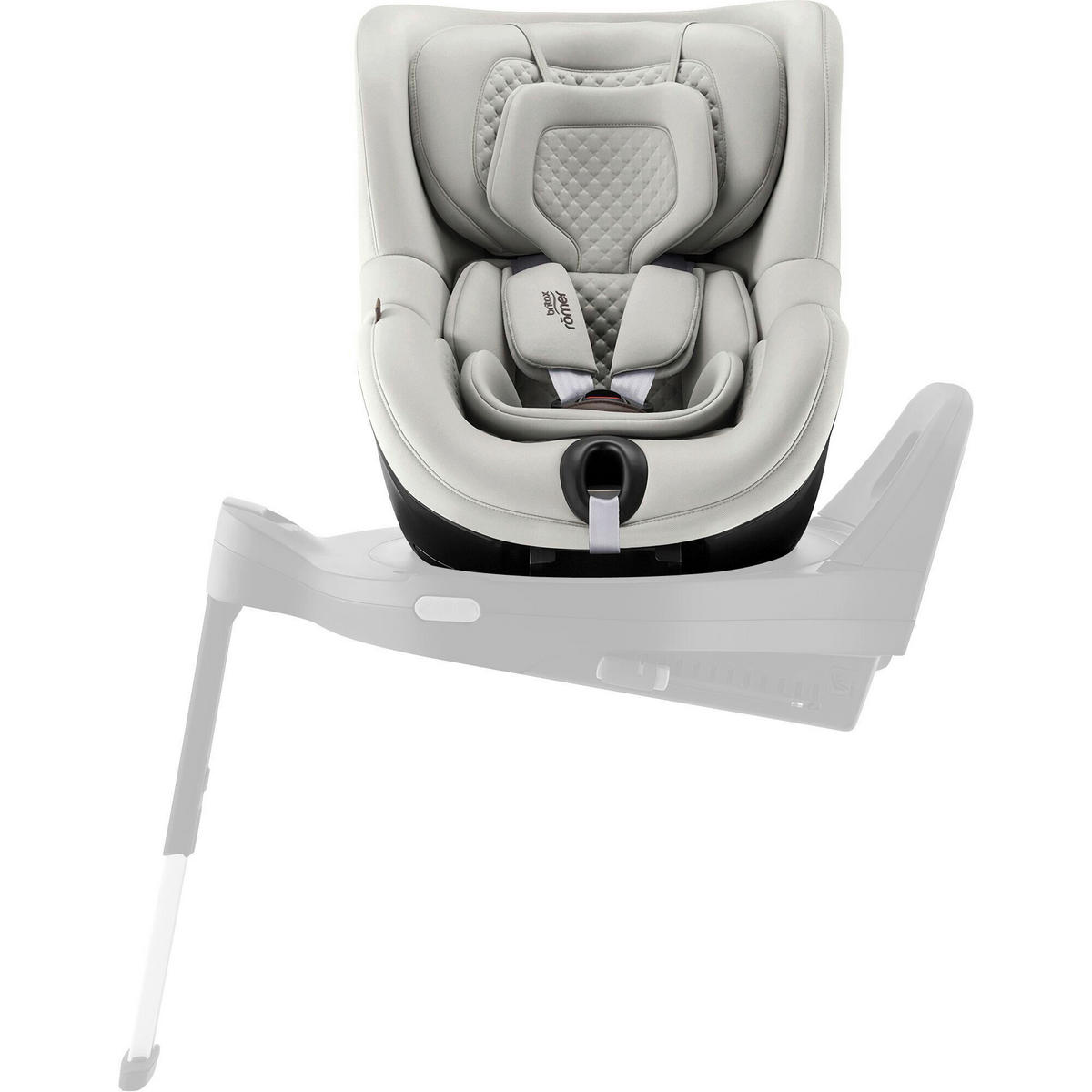 REBOARDER-KINDERSITZ DUALFIX 5Z  - Greige/Hellgrau, Basics, Kunststoff/Textil (44/48/74cm) - Britax Römer