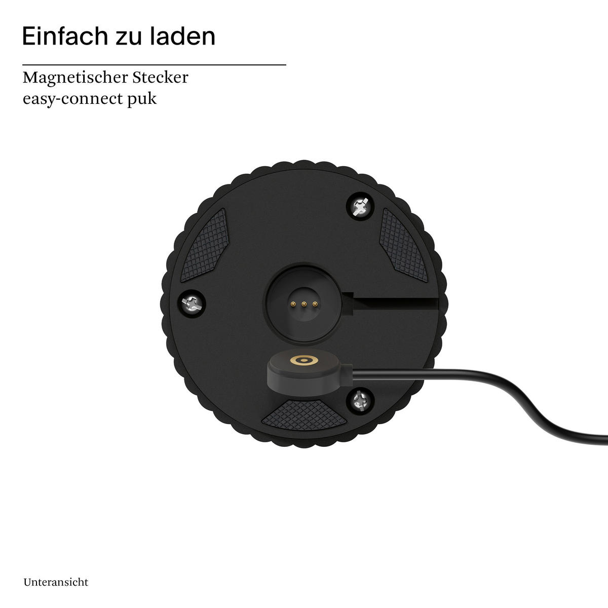 AKKU-TISCHLEUCHTE Nuflair 11,5/11,5/24 cm   - Schwarz, Design, Metall (11,5/11,5/24cm)