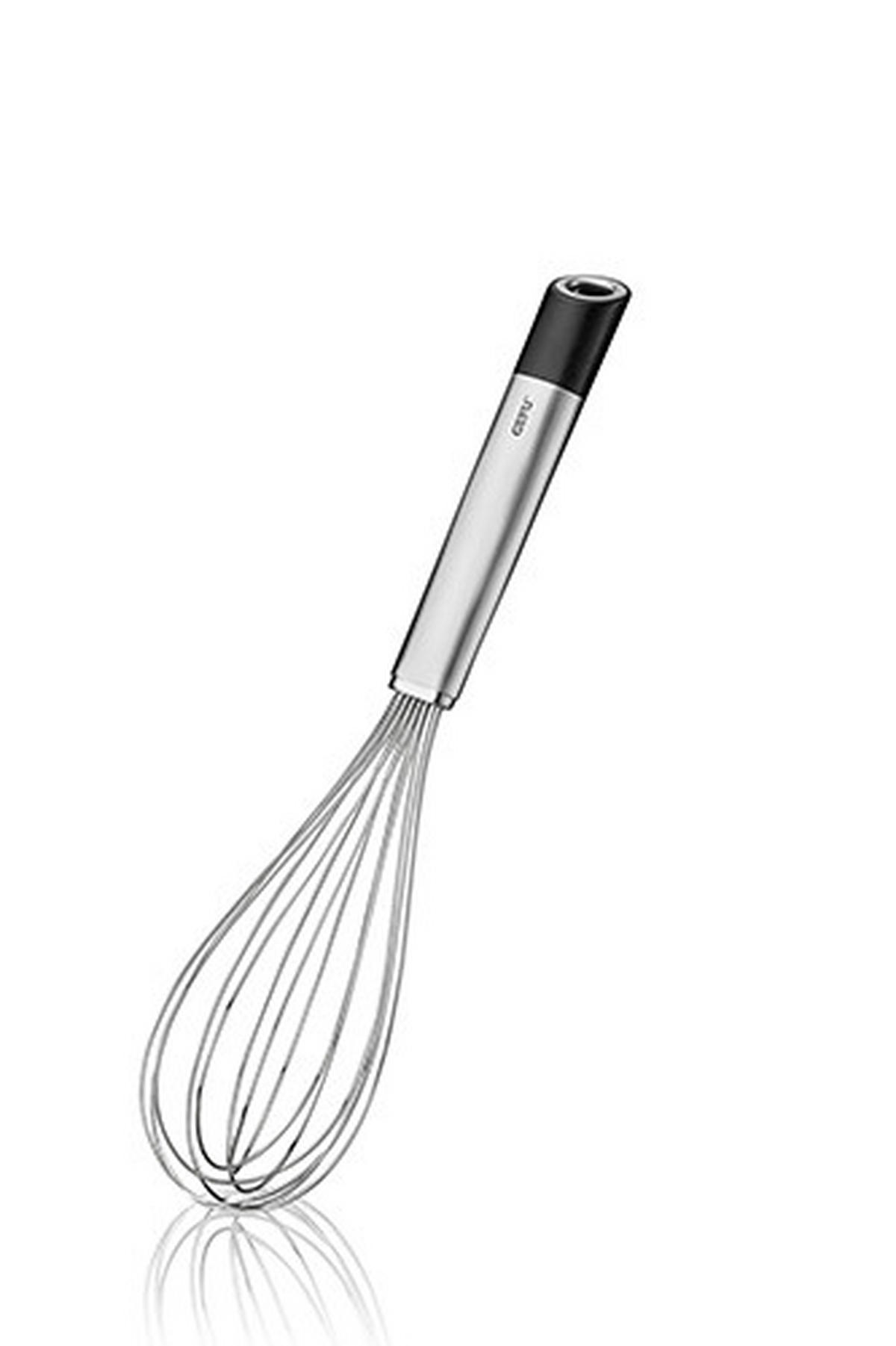 METLIČKA NA ŠĽAHANIE - čierna/farba ušľachtilej ocele, Basics, kov (31,3/6,5/6,8cm) - Gefu