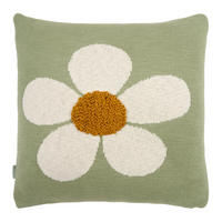 DEKORAČNÝ VANKÚŠ 50/50 cm - zlatá/prírodná farba, Trend, textil (50/50cm) - Esposa