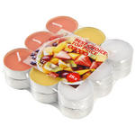 TEELICHTSET 18 Stück  - Gelb/Silberfarben, Basics, Metall (3cm) - Boxxx