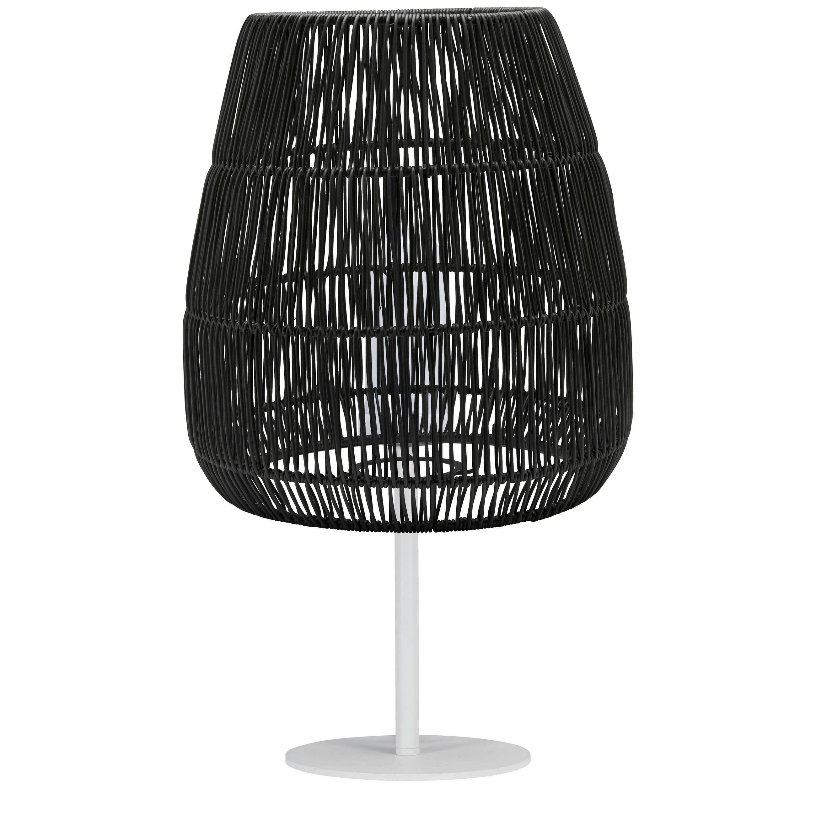 AUßENLEUCHTE PR Home AGNAR 38/71 cm   - Schwarz, Basics, Kunststoff (38/71cm)