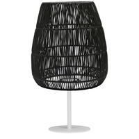 AUßENLEUCHTE 38/71 cm   - Schwarz, Basics, Kunststoff (38/71cm)