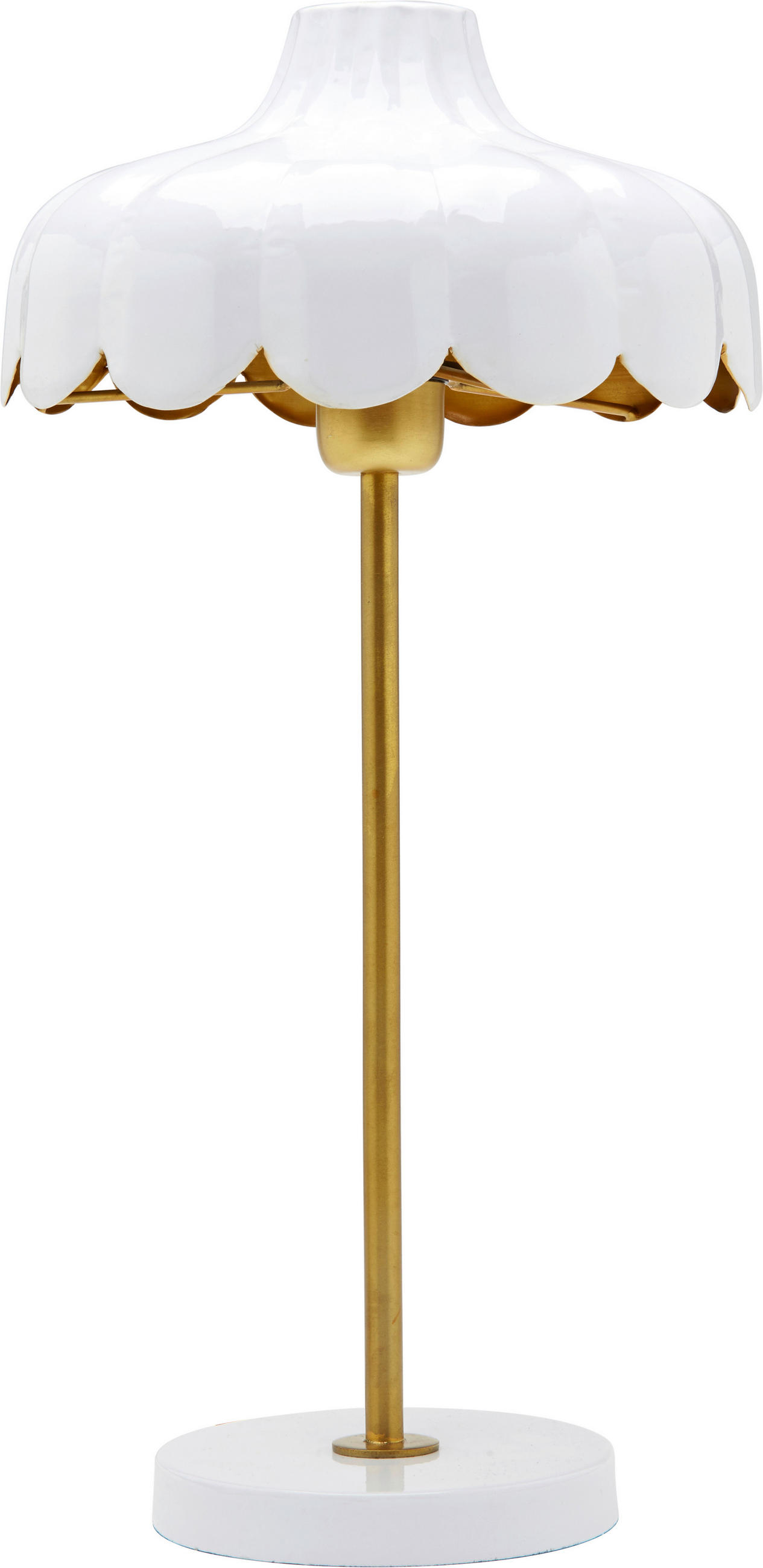 PR Home Tischleuchte Wells Weiß 24x50x24 cm