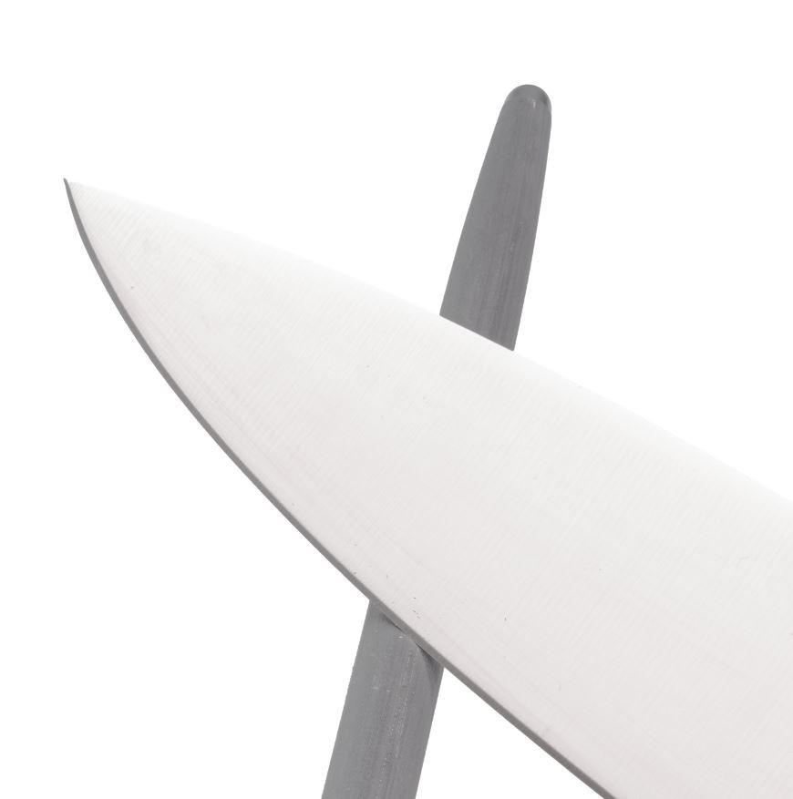 WETZSTAHL Spitzenklasse Plus   - Schwarz, Design, Kunststoff (36cm) - WMF