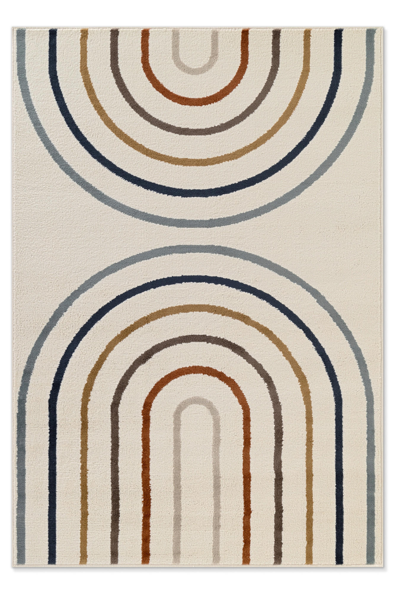 KINDERTEPPICH 120/170 cm Adventures Regenbogen  - Multicolor/Creme, Design, Kunststoff/Textil (120/170cm) - Hanse Home
