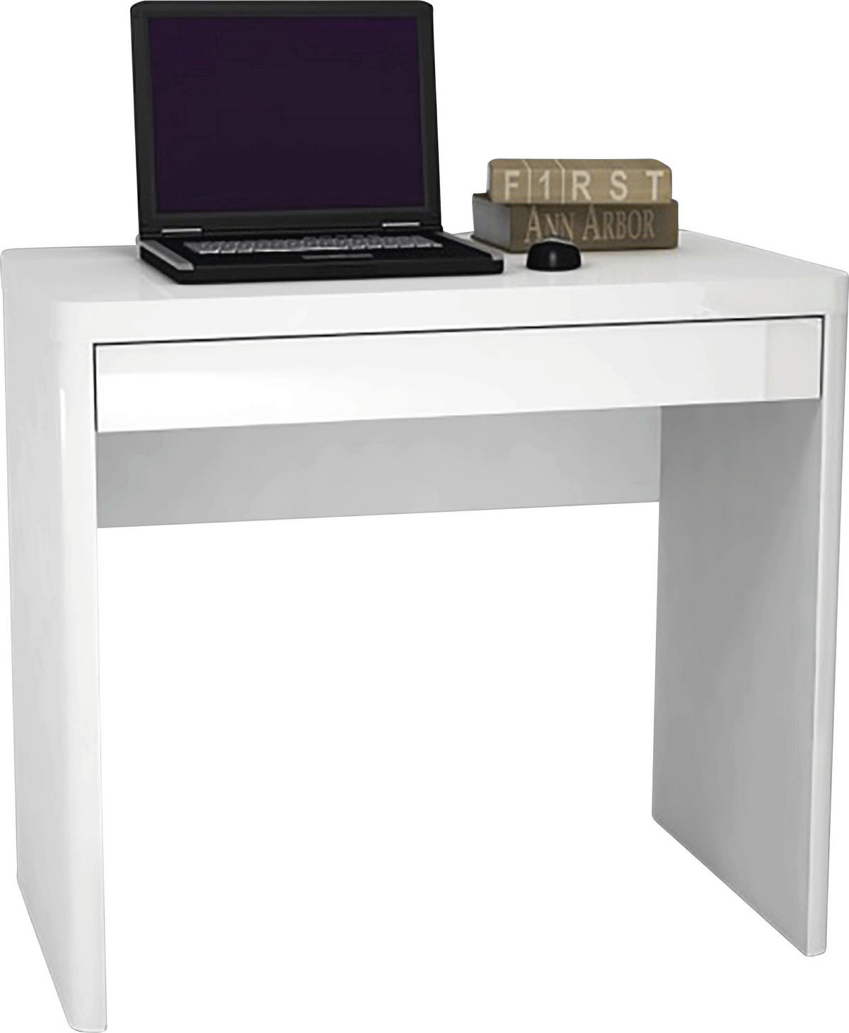 SCHREIBTISCH 79/44/76 cm  in Weiß  - Weiß, KONVENTIONELL, Holzwerkstoff (79/44/76cm) - Venda
