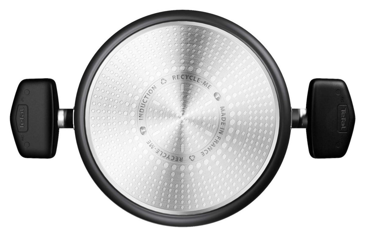 STEKGRYTA Excellence Stewpot PTFE 20 cm  - svart/transparent, Design, metall/glas (20cm) - Tefal